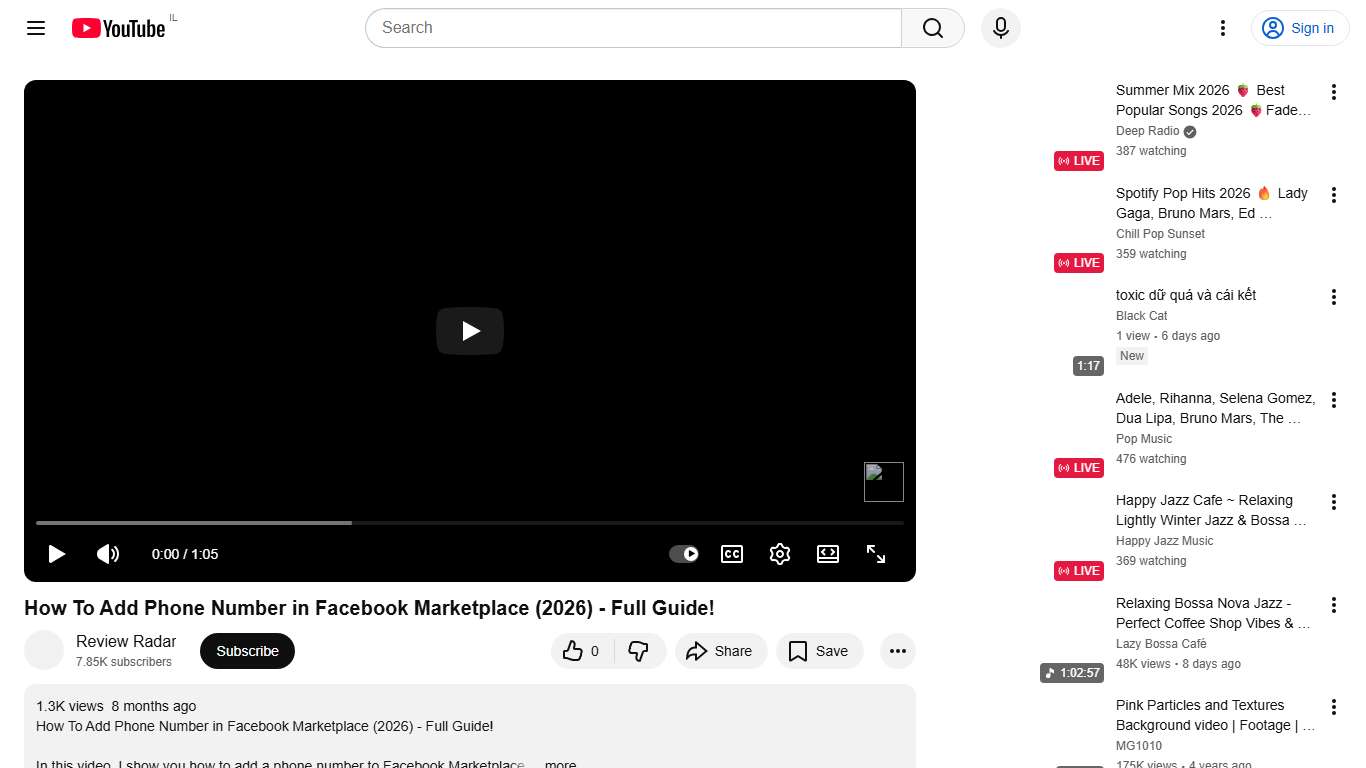 How To Add Phone Number in Facebook Marketplace (2026) - Full Guide! - YouTube